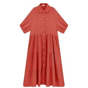 Cotton gauze maxi dress